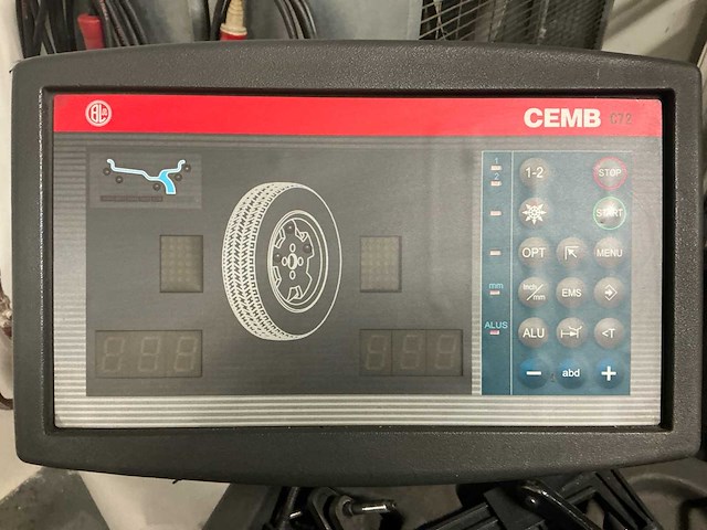 Cemb c72 banden balanceerapparaat - afbeelding 12 van  13