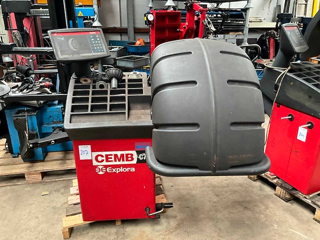 Cemb c72se banden balanceerapparaat - afbeelding 2 van  6