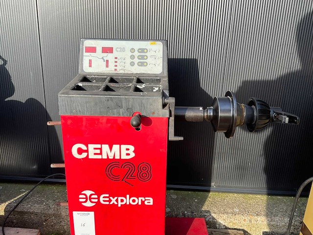 Cemb explora c28 banden balanceerapparaat - afbeelding 5 van  5