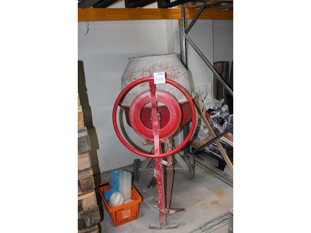 Cementmolen, werking onbekend. - afbeelding 2 van  2