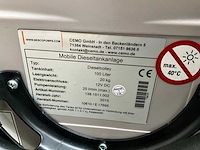 Cemo - mobiele - 100 liter - elektrische 12 volt - brandstoftrolley - afbeelding 7 van  7