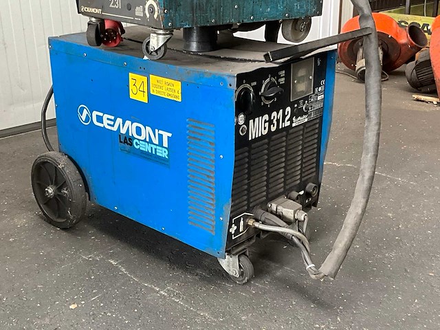 Cemont mig 31.2 mig lasapparaat - afbeelding 6 van  9