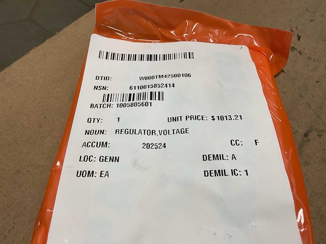 C.e.niehoff & co 76761-n3243 voltage regulator - afbeelding 5 van  5