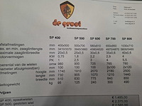 Centauro - 2007 - sp-600 - lintzaagmachine - afbeelding 8 van  9