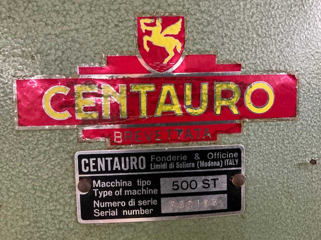 Centauro 500st lintzaagmachine - afbeelding 8 van  8