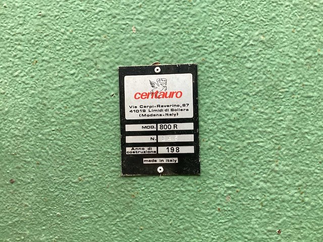 Centauro r 800 lintzaagmachine - afbeelding 5 van  17