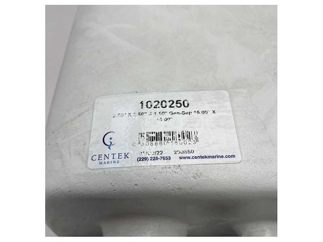 Centek 1020250 exhaust - water separator 2.5 - 1.5 inch - afbeelding 2 van  8