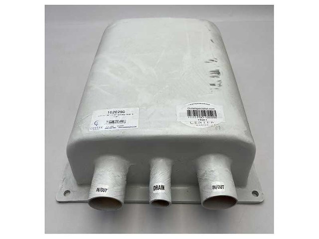 Centek 1020250 exhaust - water separator 2.5 - 1.5 inch - afbeelding 3 van  8