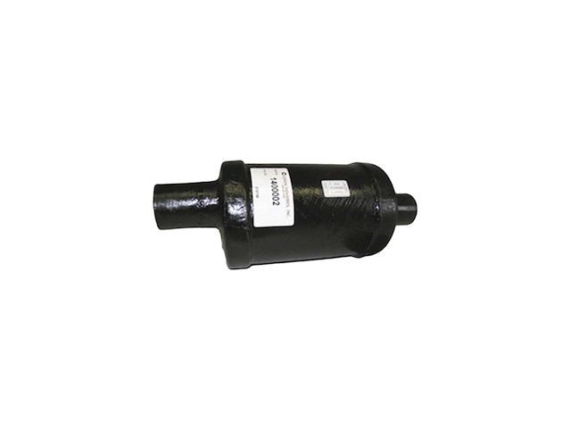 Centek 3.5 inch vernatone mkii round exhaust muffler - 1400016 - afbeelding 1 van  3