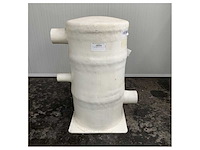 Centek combo-sep marine exhaust silencer water separator 4 x 4 x 2.5 inch - 1602333 - afbeelding 1 van  4