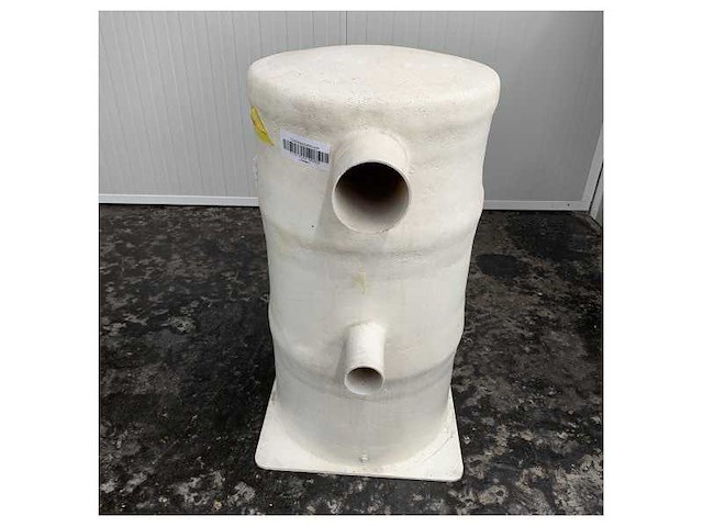 Centek combo-sep marine exhaust silencer water separator 4 x 4 x 2.5 inch - 1602333 - afbeelding 3 van  4