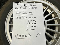 Centra alpina look bmw e21/e30/e10wiel (4x) - afbeelding 7 van  7