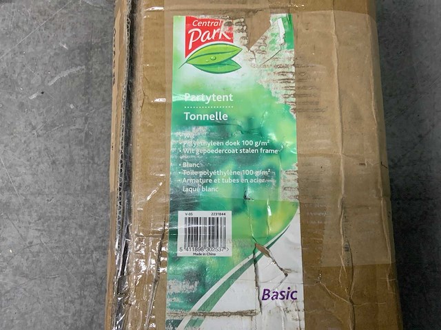 Central park - basic tonnelle - partytent - 286x286x246 cm - afbeelding 8 van  8