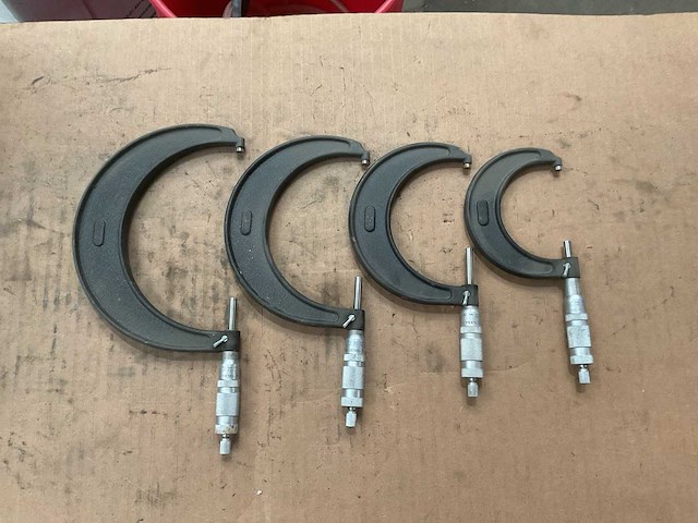 Central tool buitenmicrometer (4x) - afbeelding 2 van  2