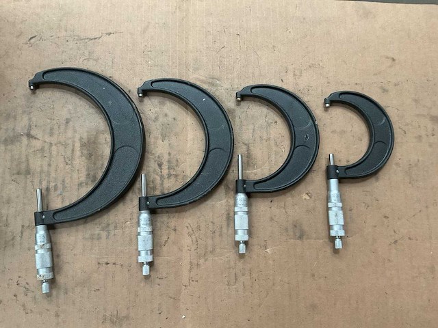 Central tool buitenmicrometer (4x) - afbeelding 1 van  2
