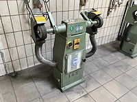 Centre des abrasifs dp15 dubbelzijdige polijst-/slijpmachine