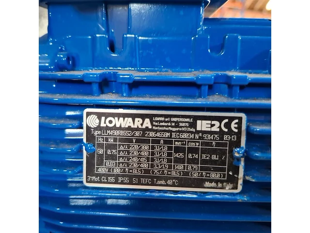 Centrifugaalpomp lowara, shoe 50-125/07/c - afbeelding 5 van  6