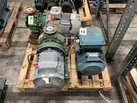 Centrifugaalpompen en elektro motor