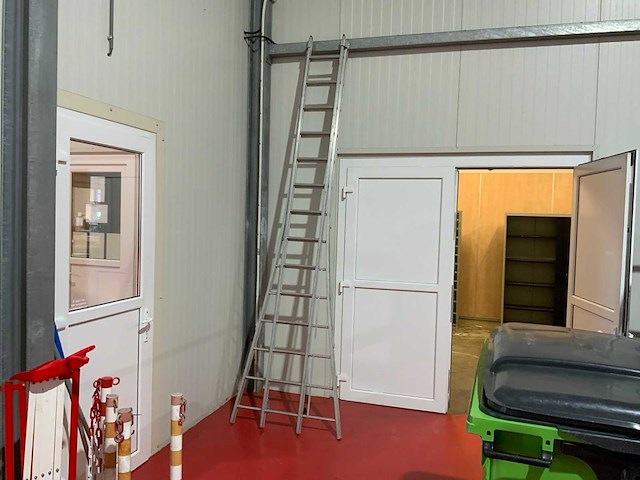 Centrum bv 2x14 2-delige aluminium ladder - afbeelding 1 van  3