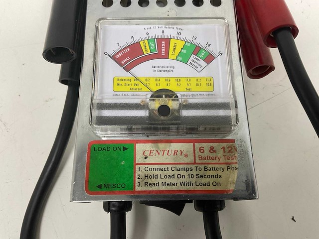 Century 6 & 12 volt accumeter - afbeelding 3 van  6