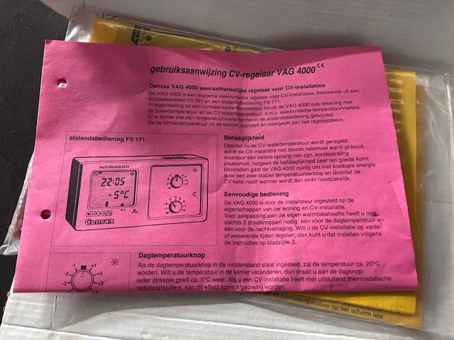 Cenvax cv regelaar - afbeelding 5 van  5