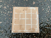 Cerabati gres emaille - 10x10cm - 7m2- partij wandtegels - afbeelding 2 van  6