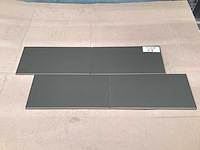 Ceragni plain green mat keramische wandtegel 15x30 cm 13 m² - afbeelding 2 van  10