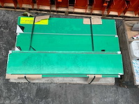 Cerah mdf vensterbanken pvc wit (33x) - afbeelding 2 van  4