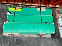 Cerah mdf vensterbanken pvc wit (33x) - afbeelding 2 van  4