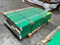 Cerah mdf vensterbanken pvc wit (99x)