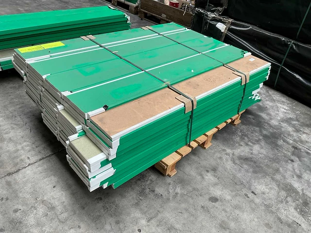 Cerah mdf vensterbanken pvc wit (99x) - afbeelding 2 van  4