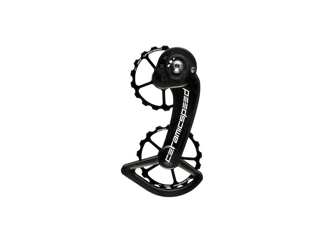 Ceramicspeed oversized pulley wheel system sram e-tap alloy zwart - afbeelding 1 van  1