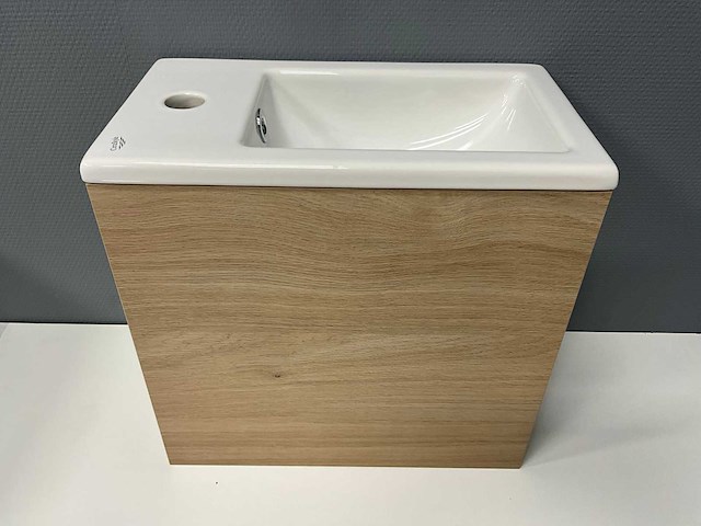 Cerastyle - turkuaz - fonteinmeubel 41,5 x 23,5 cm - afbeelding 1 van  5