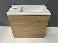 Cerastyle - turkuaz - fonteinmeubel 41,5 x 23,5 cm - afbeelding 1 van  5