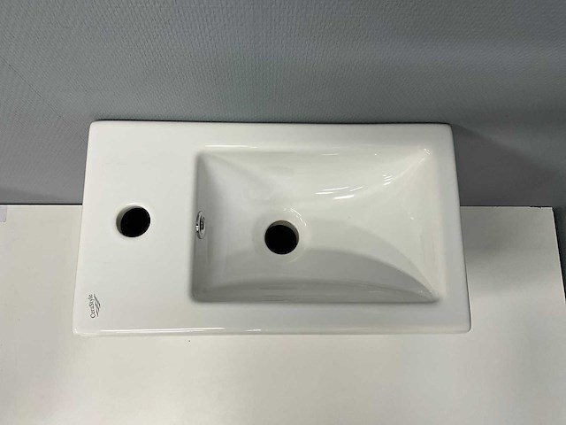 Cerastyle - turkuaz - fonteinmeubel 41,5 x 23,5 cm - afbeelding 2 van  5