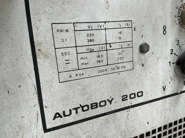 Cerdi autoboy 200 mig lasapparaat - afbeelding 11 van  12