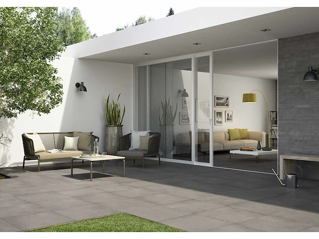 Cerdisa archistone grafite lappato 60x60 cm tegel 69,12 m² - afbeelding 6 van  7