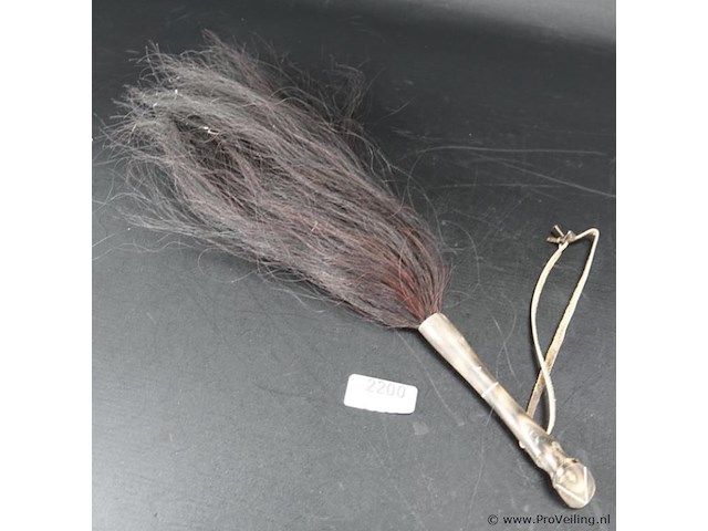 Ceremoniële afrikaanse vliegenmepper - afbeelding 1 van  5