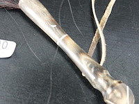 Ceremoniële afrikaanse vliegenmepper - afbeelding 2 van  5