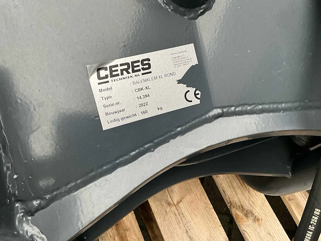 Ceres cbk-xl ronde balenklem (demomachine) - afbeelding 4 van  13