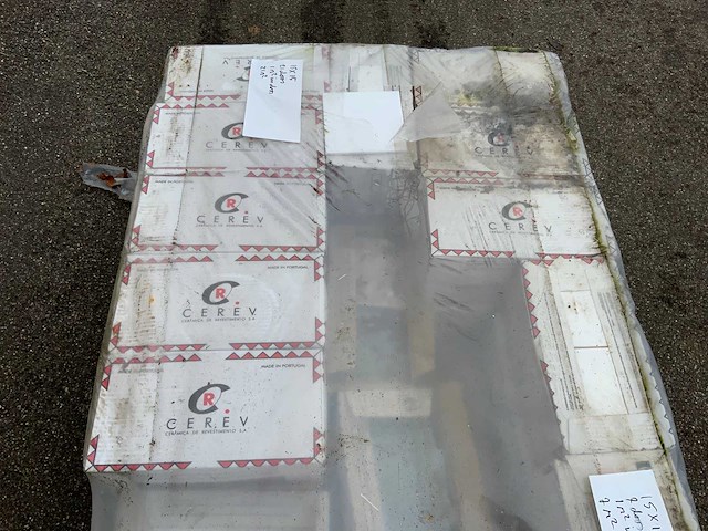 Cerev ceramisch - 15x15cm - 21m2 - partij wandtegels - afbeelding 3 van  4