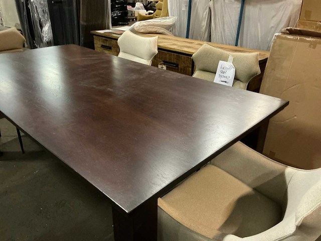 Cerise eetkamertafel - afbeelding 3 van  4