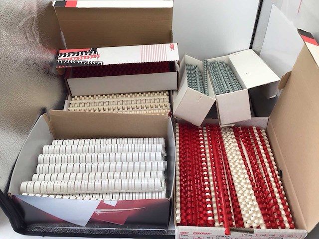 Cerlox bindruggen doos (6x) - afbeelding 1 van  6