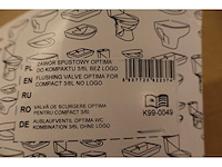 Cersanit - flush valve (optima) - - spoelventiel voor toiletreservoir (13x) - afbeelding 2 van  7