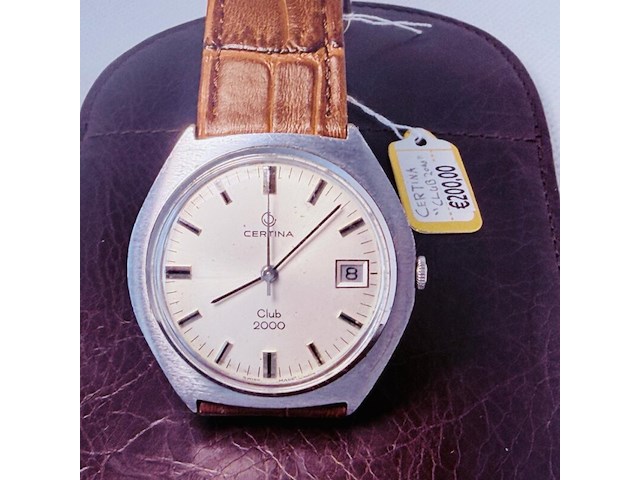 Certina ‘club 2000’ mechanische herenhorloge - afbeelding 1 van  8