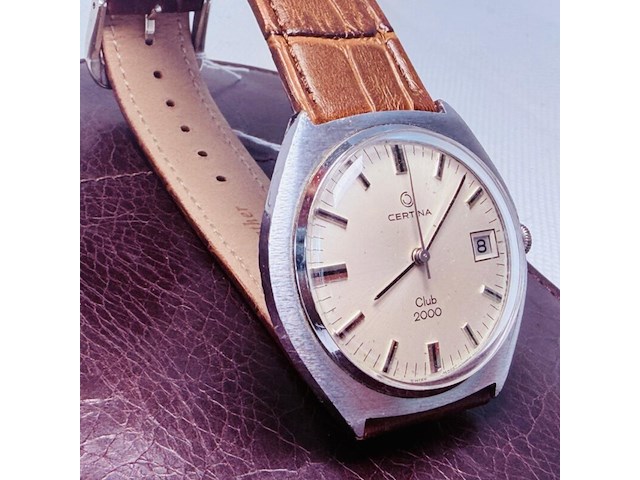 Certina ‘club 2000’ mechanische herenhorloge - afbeelding 3 van  8