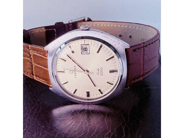 Certina ‘club 2000’ mechanische herenhorloge - afbeelding 4 van  8
