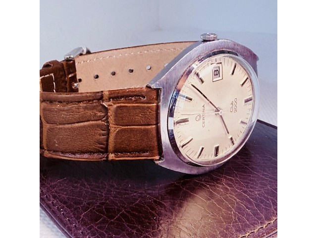 Certina ‘club 2000’ mechanische herenhorloge - afbeelding 5 van  8