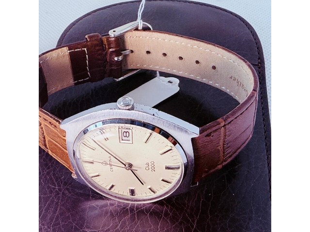 Certina ‘club 2000’ mechanische herenhorloge - afbeelding 7 van  8