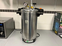 Certoclav labor cv-el 12l/18l autoklaaf - afbeelding 2 van  9